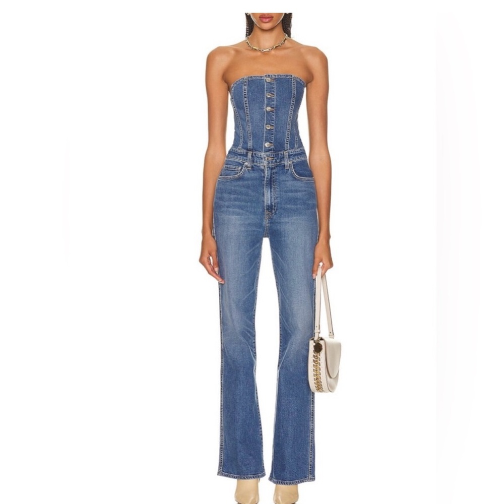 GRLFRND the Heidi denim one piece jumpsuit Brand new size 29